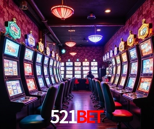 Interface moderna da plataforma 521bet